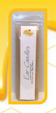 Beeswax Tea Tree Ear Candles 10 pack